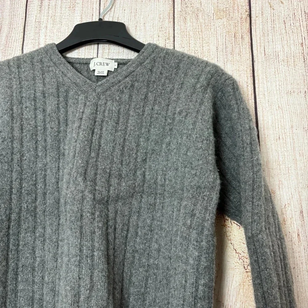 J.Crew Womens chunky Ribbed Wool Sweaters size Large